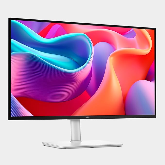 Dell 27 Plus QHD USB-C Monitor - S2725DC - 27-inch QHD (2560x1440) 144Hz 1ms Display, 2 x 3W Speakers, USB-C/HDMI/DisplayPort 1.4 Connectivity, Height/Tilt/Pivot/Swivel, AMD FreeSync - Ash White