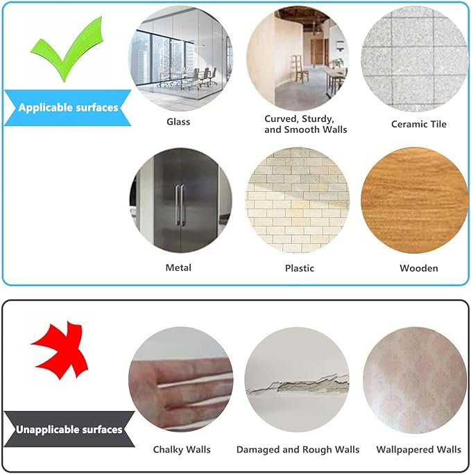 Magnetic Dry Erase Whiteboard Paper with Adhesive, 55" x 27" White Board Film for Wall, Easy to Write and Clean Dry Erase Board for Office, Classroom, Home, Include Marker, Magnetic Eraser and Magnets