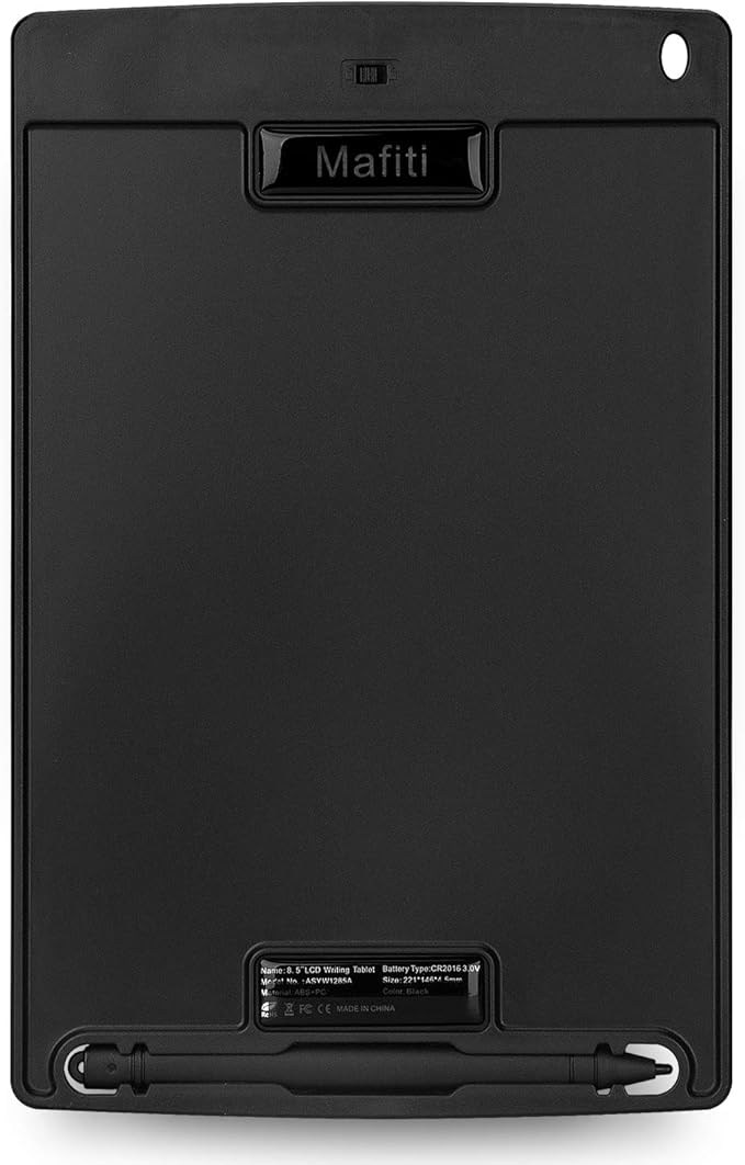 mafiti 10 Pack LCD Writing Tablet 8.5 Inch Electronic Drawing Pads for Kids Portable Ewriter Doodle Board Black