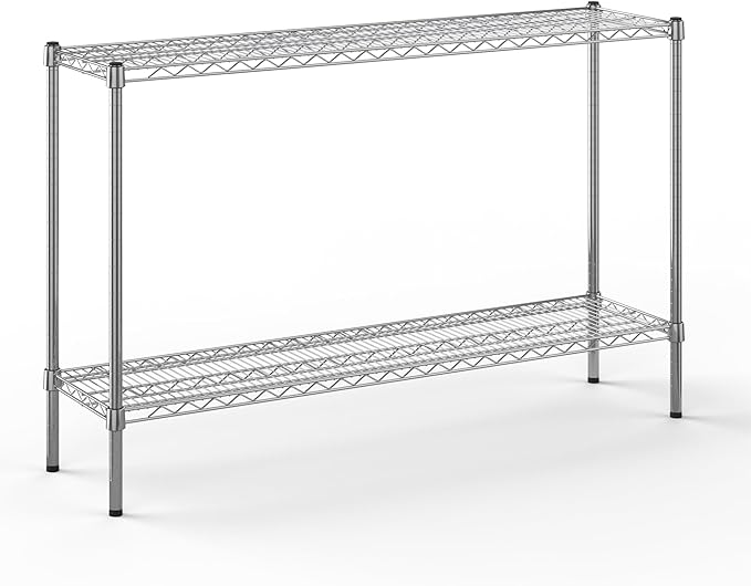 Regal Altair 14" Deep x 54" Wide x 34" Height Wire Shelving Kit | 2-Tier | NSF Commercial Storage Rack Unit