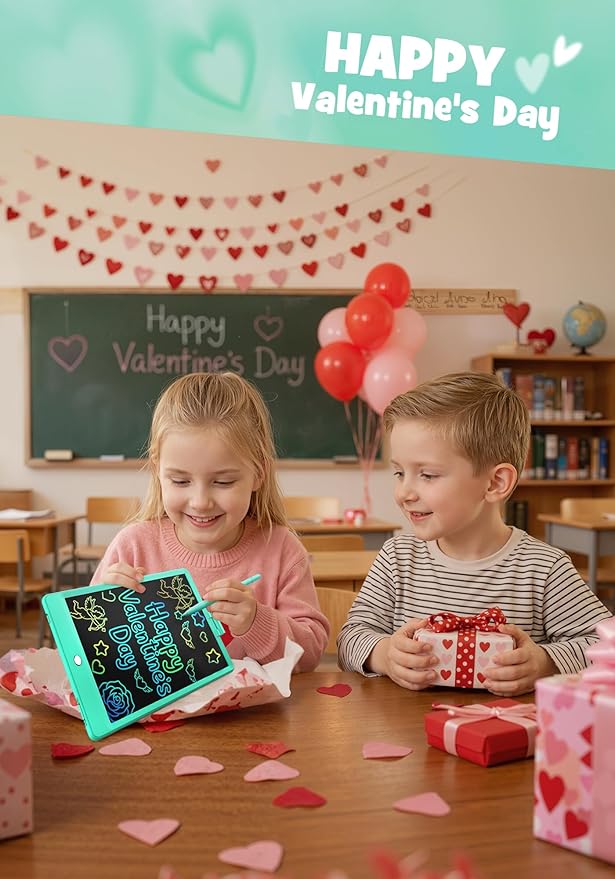 TEKFUN Kids Toys 10Inch LCD Writing Tablet, Mess Free Coloring Doodle Board, Drawing Pad for Kids Games Educational Toys for Ages 3-10 Girls Boys (Green)