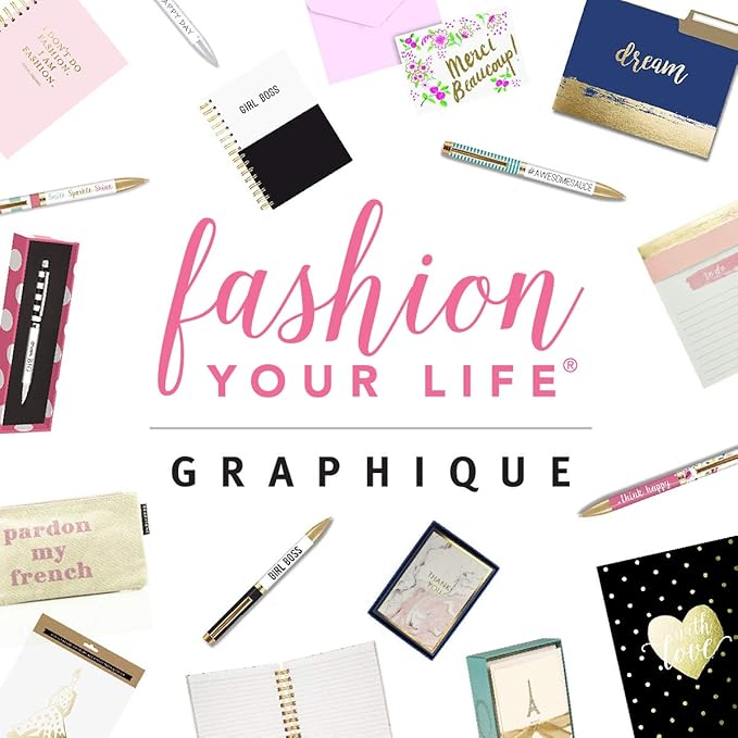 Graphique Magnetic Notepad - Gold Dots Grocery and Shopping List - Fun Decorative To-Do List - Perfect House Warming Gifts - 100 Tear off Sheets (4" x 9.25" x .5")