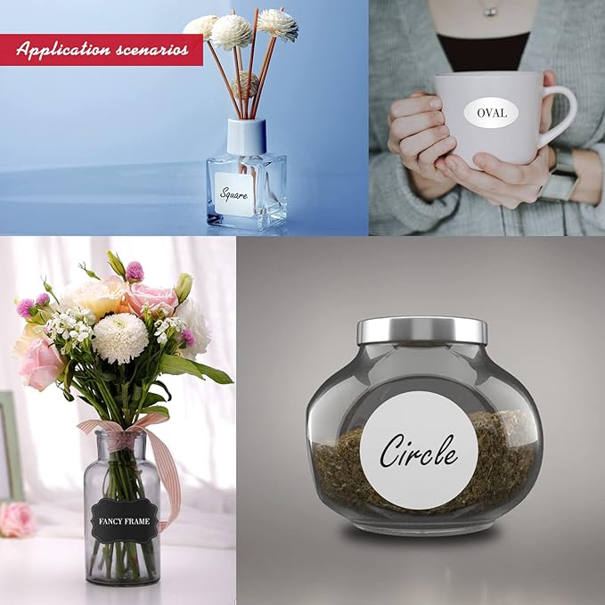 Personalized Labels - Custom Stickers With Any Design, Image, Logo, Text for Business, Thank You Labels (Circle, 3"x3", 100 Labels)