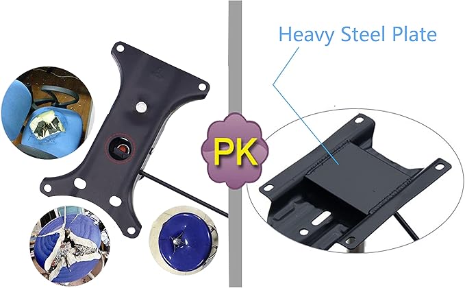 Gjpwyfdc Office Chair Tilt Mechanism Replacement, 6.9'' X 5.5''- for Executive, Desk and Gaming Chairs
