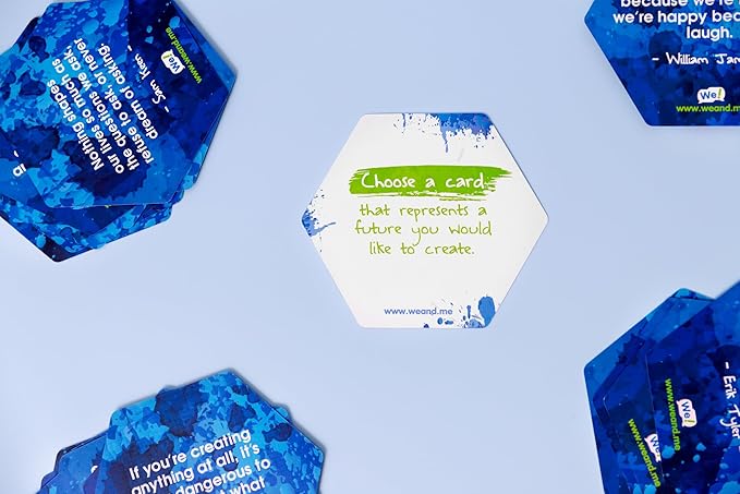 We! Connection Toolkit - Conversation Cards, Group Cohesion Deck, Icebreaker Book & Team Building Games/Activities for Work, Class & Events – Group Engagement Kit for Meaningful Connections