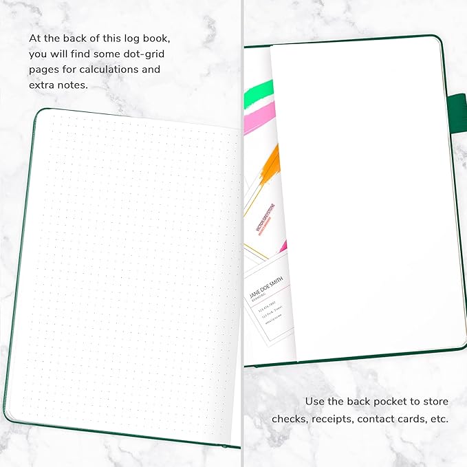 Clever Fox Inventory & Sales Log Book for Small Business – Inventory Ledger Book, Inventory Notebook, Order Tracker Book for Purchases, Sales & Reorders – Undated, Hardcover, A5, Dark Green