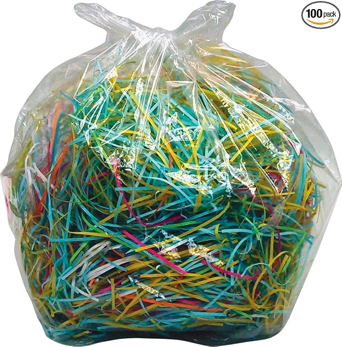 Dahle 20726 Shred Bags w/Gusseted Sides for Maximum Capacity, for Dahle 31-55 gal. Shredders (Pack of 100)