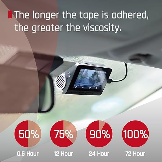 Double Sided Tape Heavy Duty Mounting Tape 1 in x 15.4 ft, Made of 3M VHB 5952 Adhesive Waterproof Foam Tape for Automotive Trim, LED Strip Light, Garage,Home/Office Decor,Indoor & Outdoor