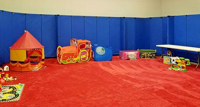 Versare MP10 Portable Folding Wall Partition | Economical 5 Panel Design | Portable Room Divider On Wheels | Adjustable, Freestanding Setup | Multiple Widths