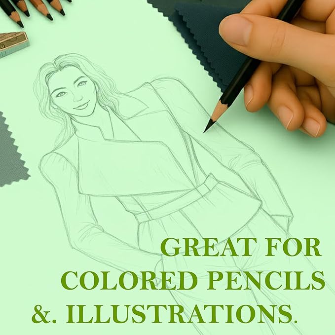 Print It - Vellum Bristol Colored Cardstock Cover Paper, 67 Lb, 8.5" X 11”, Heavyweight Colored Cardstock for Crafts, School, Invitations, And Office Use - Decoration Drawing 250/Case-Green