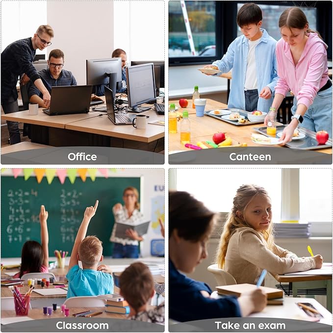 STOBOK Anti-Droplet Partition Board 15.7X11.8 Inch Desktop Spray Proof Guard for Dining Table Office Desk Divider Panel with Rounded Edges for