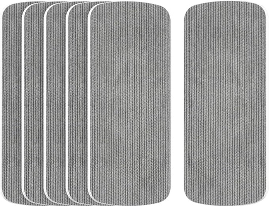 CLICK CLEAN 6-Pack Replaceable Felt Pads, Magnetic Whiteboard Eraser Felt Pads, Designed for Click Clean Replaceable Dry Erase Board Eraser, Intended for Classroom, Home and Office Use