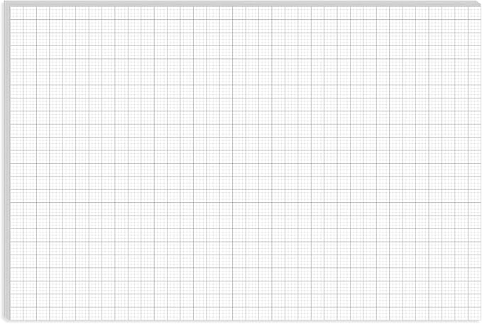 Graph Paper Pad - 36" x 24" Large Graph Paper, 30 Sheets/60 Pages, 4"x4" Ruled Grid Paper for Engineer Architect Designer Mathematician Draftsmen Sketch House Commercial Building Plan Drafting