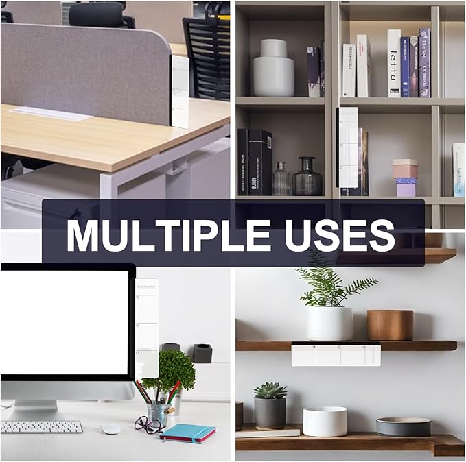 Office Desk Accessories 2pcs Multifunction Computer Monitor Memo Board - Office Supplies for Women Men Computer Sticky Note Holder Home Decor (function Monitor Memo Board)