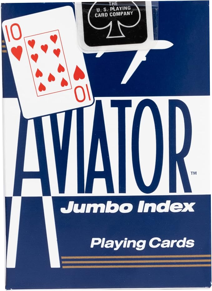 Aviator Jumbo Index Playing Cards