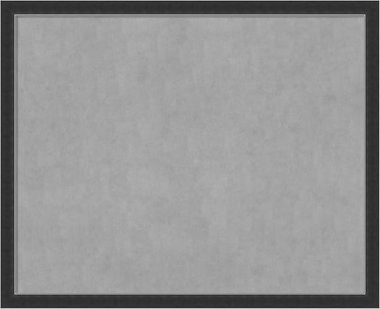 Amanti Art Black Framed Magnetic Board 35x43 X-Large Vision Board for use with Magnets, 100% Metal Sheet to Display Items as Office Decor or for Home Organization in mudroom, Kitchen or Kids Room