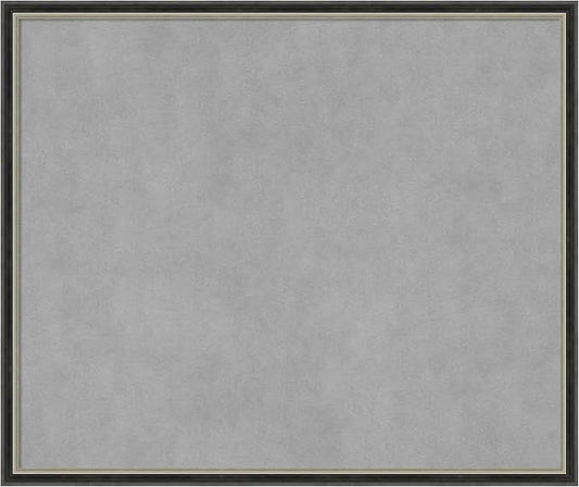 Amanti Art Black Framed Magnetic Board 21x25 Medium Vision Board for use with Magnets, 100% Metal Sheet to Display Items as Office Decor or for Home Organization in mudroom, Kitchen or Kids Room