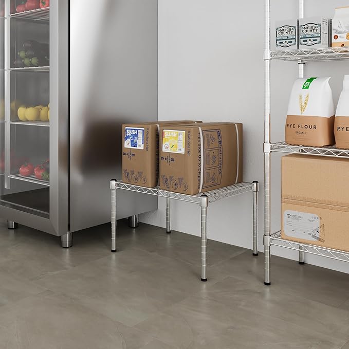 Regal Altair 18" Deep x 24" Wide x 14" Height Wire Shelving Kit | 1-Tier | NSF Commercial Storage Rack Unit