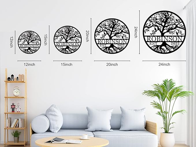 Wedding Gifts for Couples 2025 Last Name Signs for Home Personalized Valentine’s gifts Monogram Wall Decor Personalized Family Name Sign Anniversary Wedding Gift