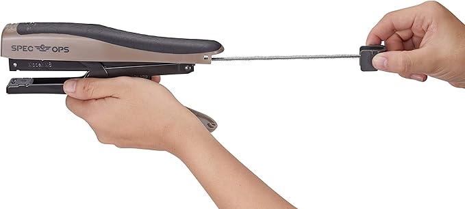 Spec Ops Tools Heavy Duty 45 Sheet Plier Stapler, Comfort Grip, 3% Donated to Veterans