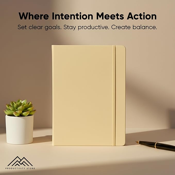 Dated, 2026 Planner, 8.5" x 11" - The #1 Productivity Planner to Achieve Your 2026 Goals - Planner 2026-2027 by PRODUCTIVITY STORE (A4, CREAM)