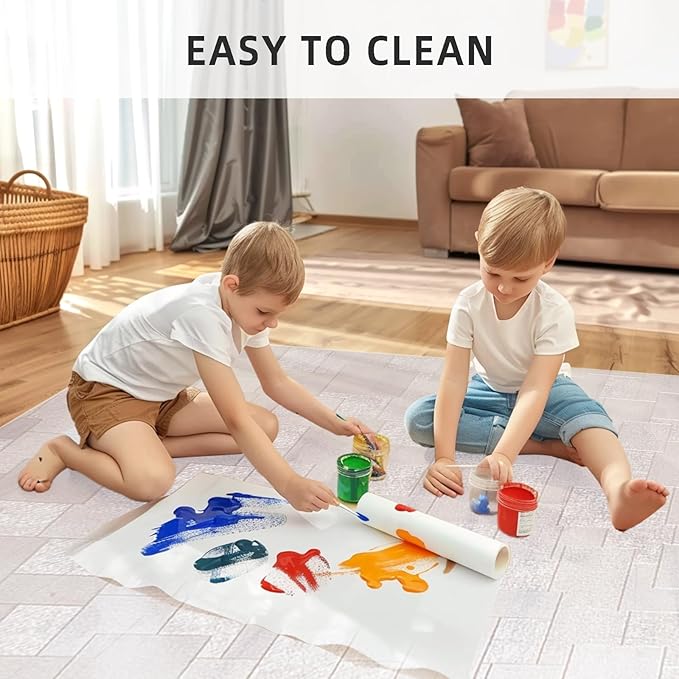 Chair Mat for Hardwood Floor, 45x53 inches Floor Mat Protector for Office Chair, Desk, Home, Frosted Pattern Rectangle Floors Protector
