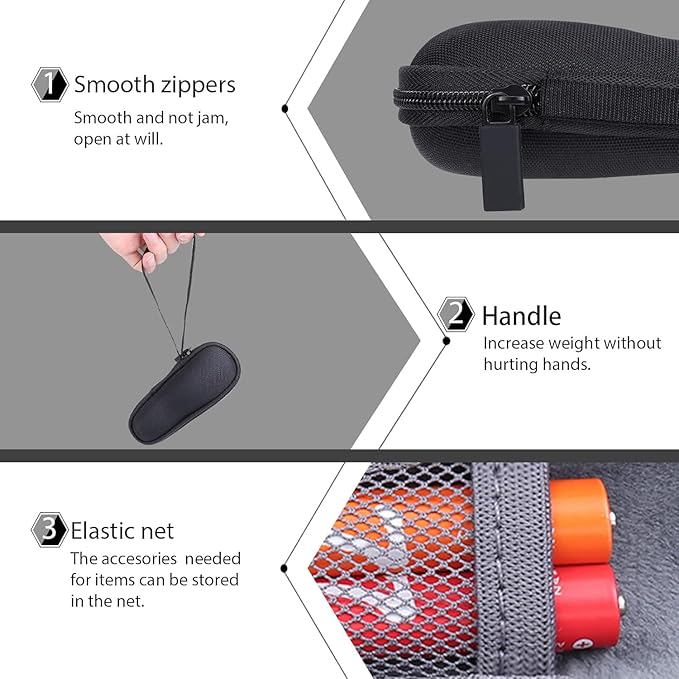 co2CREA Hard Case Replacement for Logitech Wireless Presenter R400 Presentation Remote Clicker Pointer