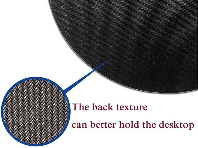 Round Mouse Pad,Anti Slip Rubber Round Cute Turtle Mousepads Desktops Gaming Mouse Mat Customized Designed for Home and Office,7.9 x 7.9inches