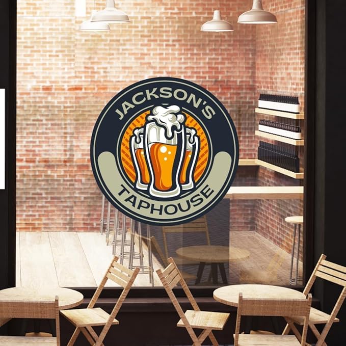 Large Custom Vinyl Decals - Full Color Sticker Printing | Personalized Stickers for Business Logo - Ideal for Windows, Doors, Walls, Vehicles, Cars, Trucks