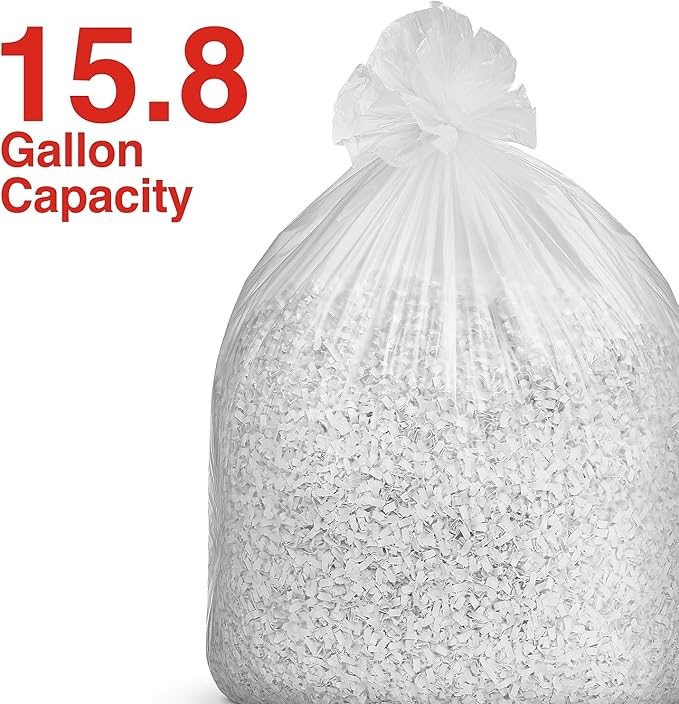 Tru Red 424154 Shredder Bags 15.8 Gal (22403) 50/Pack