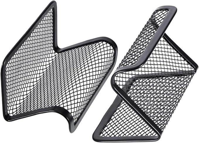 Chiyuehe Black Metal Mesh Business Card Holder Desk Business Card Organizer for Desk Office Name Card(Black, 6 Pack)