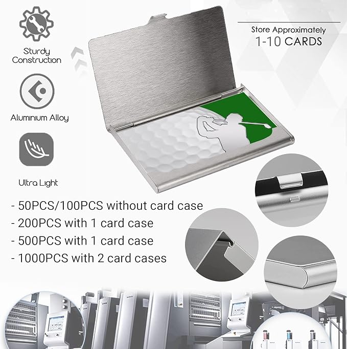 Custom Business Cards Double-Sided Personalized Stationery | Professional 300GSM Matte Paper for Small Business | 3.5x2 Inch