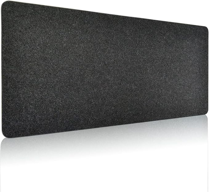 DAWNTREES Large Felt Desk Mat, 40''x16'' Full Desk Mouse Pad, Office Computer Desk Mat for Keyboard,100X40cm Felt Desktop Mat for Desk Pad Protector