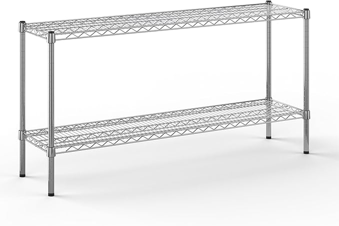 Regal Altair 14" Deep x 54" Wide x 27" Height Wire Shelving Kit | 2-Tier | NSF Commercial Storage Rack Unit