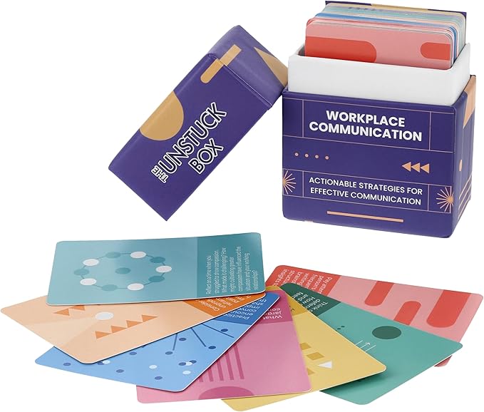 Workplace Communication Cards, Strategic Communication Training Toolkit, Professional Development Card Deck