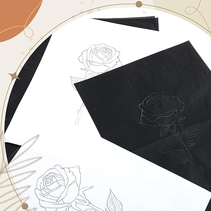 Epakh 30 Sheets 18''x 24'' Large Carbon Paper for Tracing, Carbon Transfer Paper for Drawing, Tracing and Transfer - Arts and Crafts Supplies