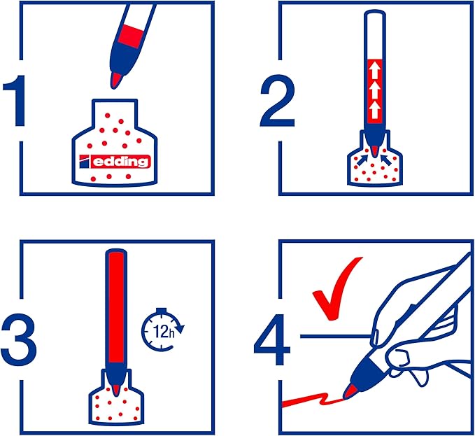 edding 29 Ecoline whiteboardmarker - zwart - 10 whiteboardstiften - beitelpunt 1 - 5 mm - boardmarker uitwisbaar - voor whiteboard, flipchart, magneetbord, prikbord, memobord - sketchnotes - navulbaar