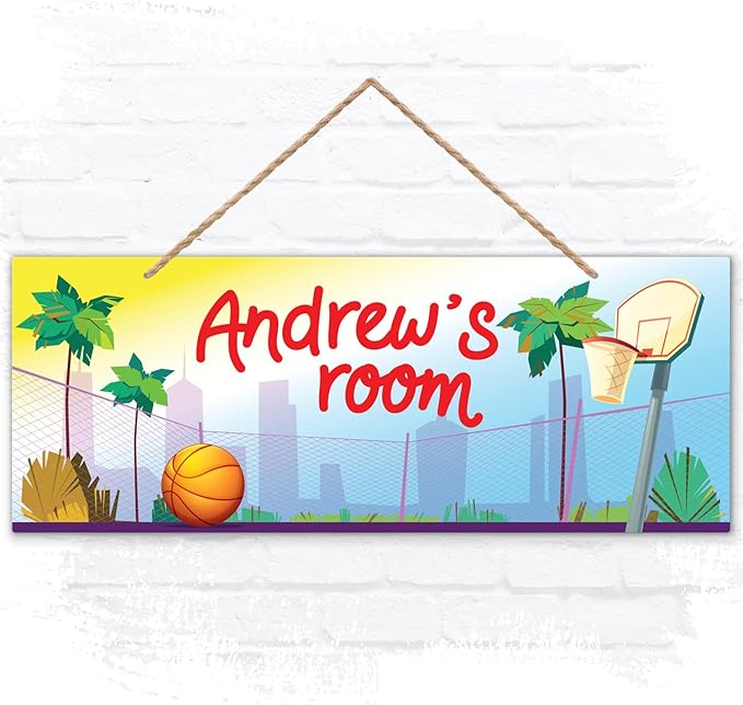 Custom Boy/Girl Name Sign Personalized Kids Decor Sign For Children Bedroom, Christmas Gift, And Wall Sign 5x13 Inches, ACM, Made in USA