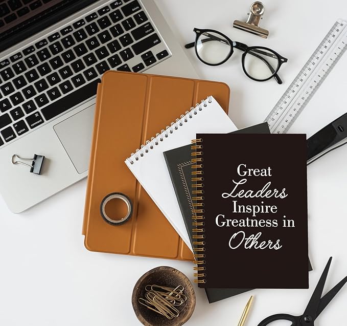 OXW Boss Gifts, Leadership Gifts Notebook Journal, Cool Gifts for Bosses, Thank You Gifts for Women Men Coworkers, Appreciation Gifts for Boss Leader Mentor Supervisor Manager(5.5'' X 8.3'')