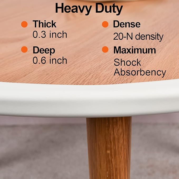 Baby Proofing Edge and Corner Guards, (16.4ft Edge + 4 Corners) Safety Furniture Bumper, Baby Corner Protector for Fireplace, Table, Stair, Cabinet, 3M Adhesive, White