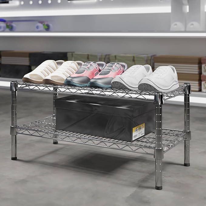 Regal Altair 14" Deep x 30" Wide x 14" Height Wire Shelving Kit | 2-Tier | NSF Commercial Storage Rack Unit