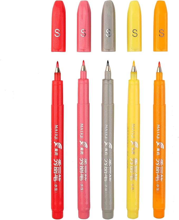 MAIKEDEPOT Felt Tip Pens (5colors)