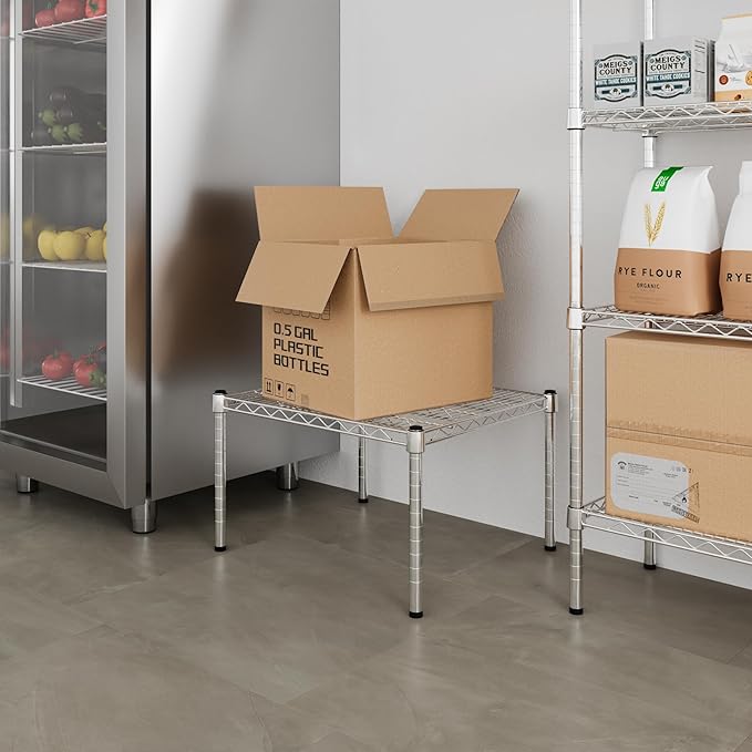 Regal Altair 21" Deep x 24" Wide x 14" Height Wire Shelving Kit | 1-Tier | NSF Commercial Storage Rack Unit