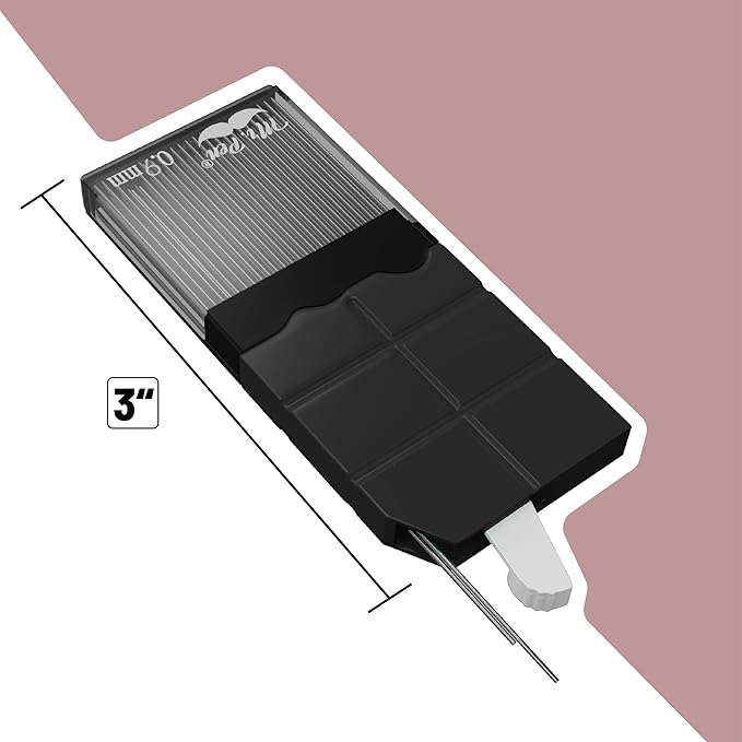 Mr. Pen- 0.9 Millimeter Lead Refills for Mechanical Pencils, 2B, 4 Pack, 280 PCS, 0.9 Lead Refills