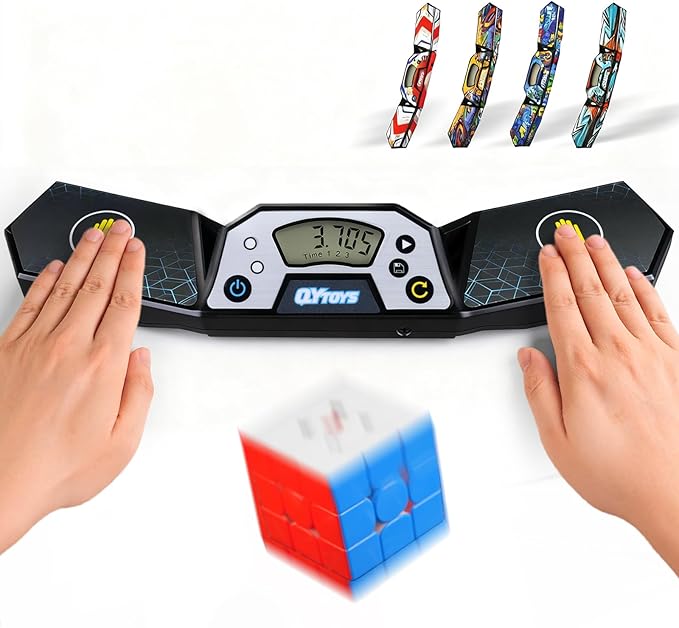 Professional Speed Cube Timer,Touch Control Timer with Display,Cube Race Stack Competition a Great Gift for Boys and Girls