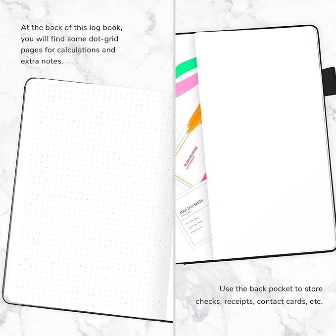 Clever Fox Inventory & Sales Log Book for Small Business – Inventory Ledger Book, Inventory Notebook, Order Tracker Book for Purchases, Sales & Reorders – Undated, Hardcover, A5, Black