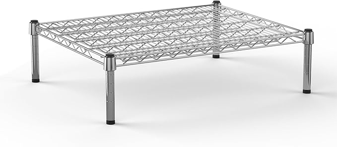 Regal Altair 24" Deep x 30" Wide x 8" Height Wire Shelving Kit | 1-Tier | NSF Commercial Storage Rack Unit
