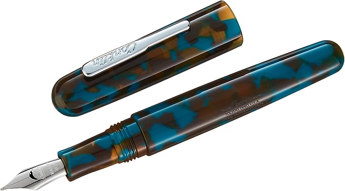 Conklin All American Fountain Pen in Southwest Turquoise – Medium Nib, Versatile Design & Superior Craftsmanship – Ideal Gift for Professionals & Pen Collectors