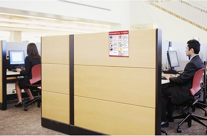 Clear Acrylic Cubicle Sign Holder, Name Plates, & File Holders