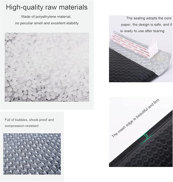 Bubble Mailers MEIANJU L11xW8 inch Padded Poly Mailer Envelopes Small Packaging Mailing Envelope Bags Shipping Bag Bulk Pack Self Seal Package Mail Packing Business Supplies,nude pink-25PCS